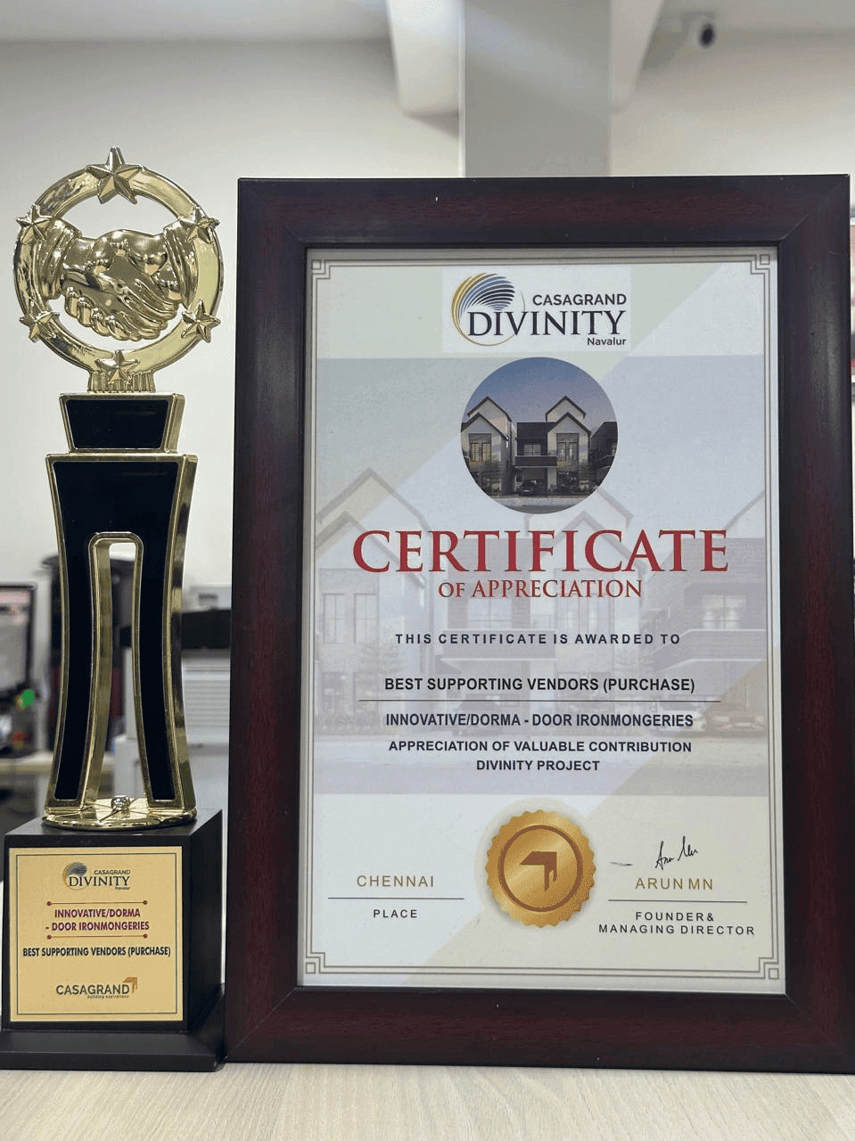 Appreciation Award Award 1